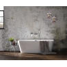 "Mono" 1680mm(L) x 570mm(W) Freestanding (Back to Wall) Twin Skinned Double-Ended Bath