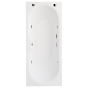 Luna Double Ended Luxury Rectangular Whirlpool Bath
