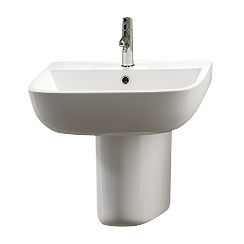 "Series 600" 520mm (w) Basin & Semi-Pedestal