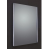 "Weeton" 500mm x 700mm (Reversible) LED Rectangular Bathroom Side Lit Mirror (Demister & On/Off Touch)
