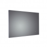 "Lumiere" 500mm x 700mm (Reversible) White LED Rectangular Bathroom Side Lit Mirror (Demister & On/Off Touch)
