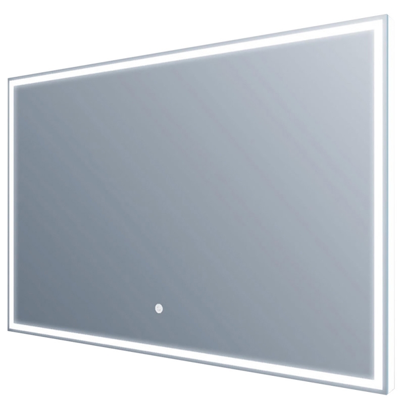 "Luxe" 800mm(W) x 600mm(H) LED Rectangular Bathroom Mirror (Demister & On/Off Touch)