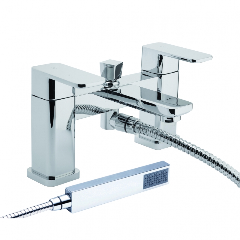 "Resort" Chrome Bath Mixer Tap & Hand Shower