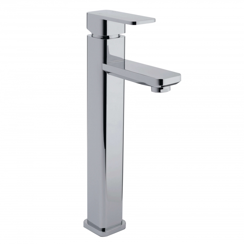 "Resort" Chrome Tall Basin Mixer Tap (Includes Click-Clack Waste)