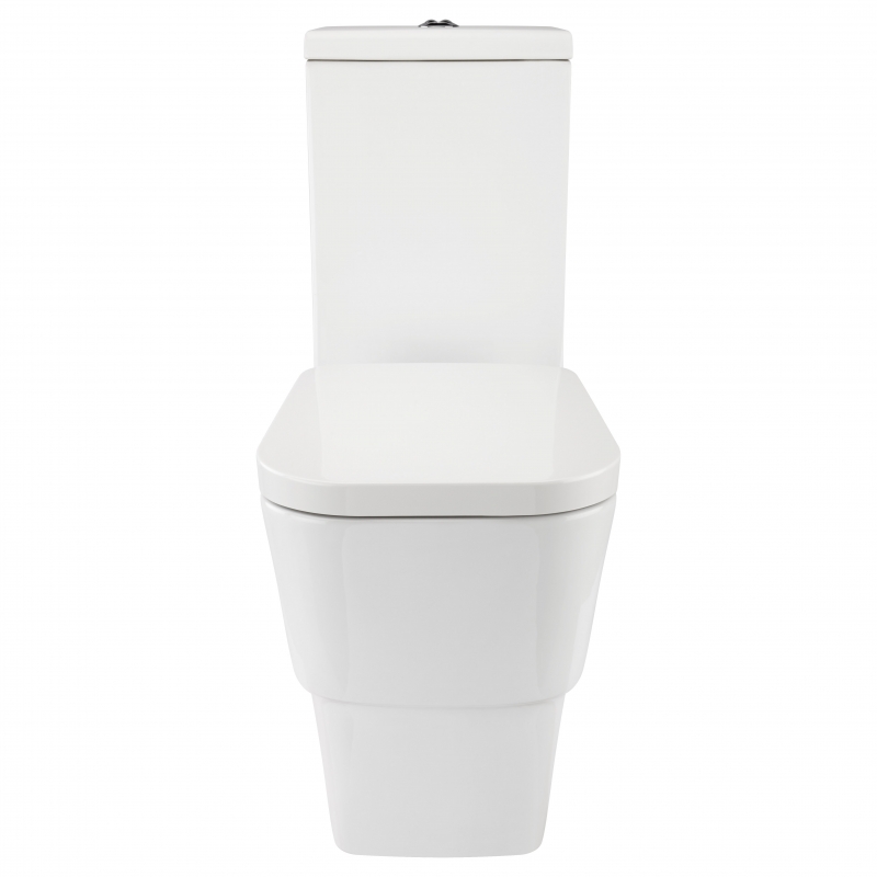 "Cubix" 350mm(W) X 830mm(H) Close Coupled - Flush to Wall Toilet (Includes Soft Close Seat)