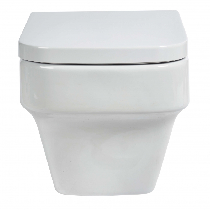 "Medici" 361mm(W) X 390mm(H) Wall Hung Toilet (Includes Soft Close Seat)