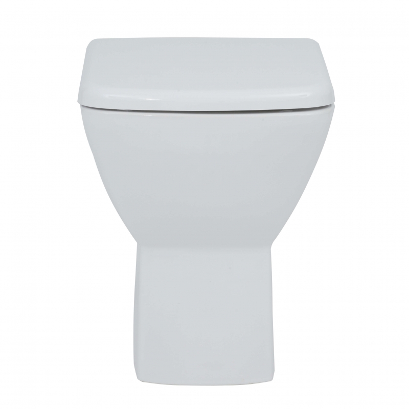 "Summit" 360mm(W) X 400mm(H) Back To Wall Toilet (Includes Soft Close Seat)