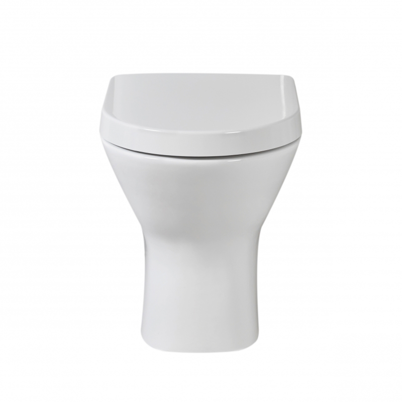 "Resort" 360mm(w) x 455mm(h) Maxi Back To Wall Toilet (Includes Soft Close Seat)