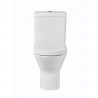 "Resort" 370mm(w) x 850mm(h) Maxi Closed Coupled - Flush To Wall Toilet (Includes Soft Close Seat)