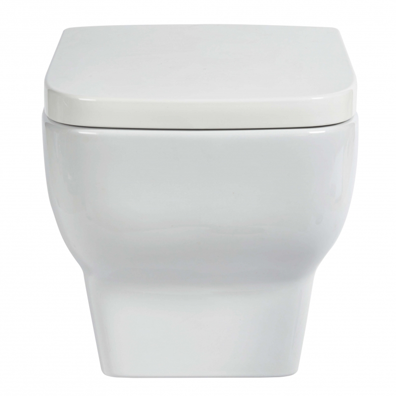 "Bella" 355mm(W) X 365mm(H) Wall Hung Toilet (Includes Soft Close Seat)