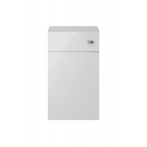 Athena Gloss Grey Mist 500mm Toilet Unit