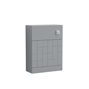 Blocks Satin Grey 600mm Toilet Unit