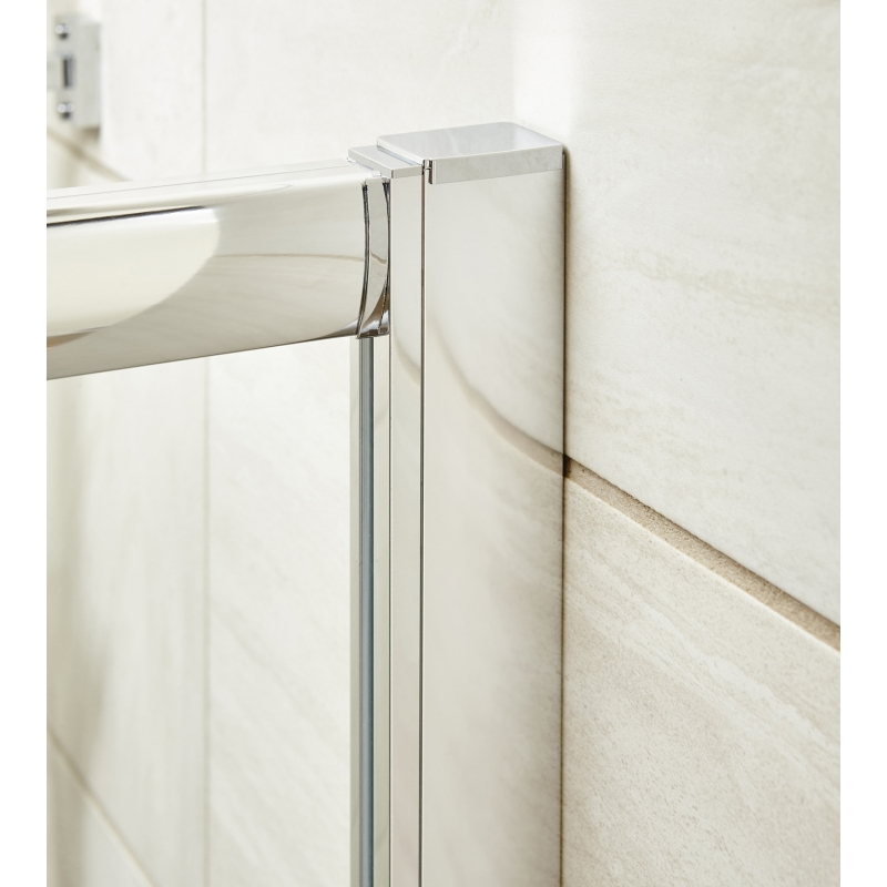 Pacific 6mm Quadrant Shower Enclosure with Square Handles - Extrusion