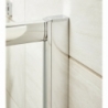 Pacific 6mm Offset Quadrant Shower Enclosure with Square Handles - Extrusion