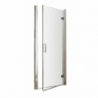 Pacific 6mm Hinged Shower Door with Round Handles