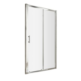 Pacific Single Sliding Shower Door with Square Handle