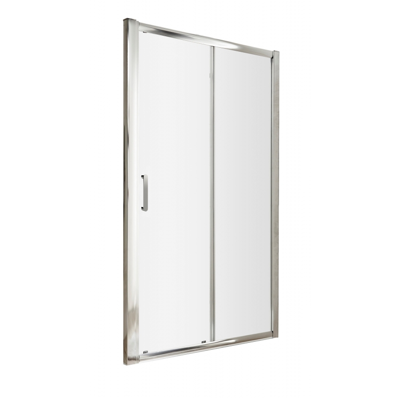 Pacific Single Sliding Shower Door with Round Handle