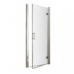 Pacific 6mm Hinged Shower Door with Square Handles