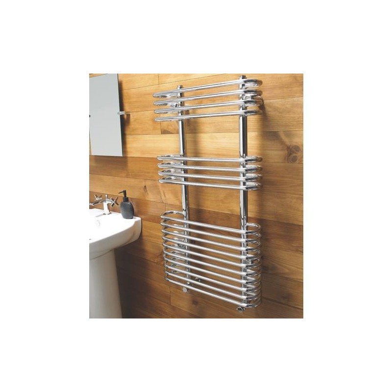 500mm (w) x 900mm (h) Neath Chrome Towel Rail