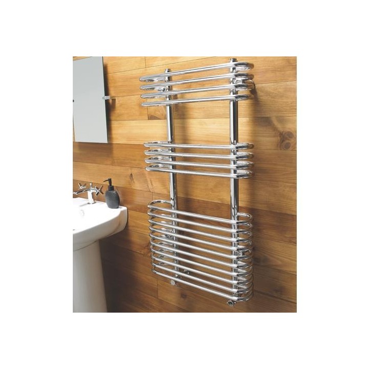 500mm (w) x 900mm (h) Neath Chrome Towel Rail