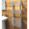 500mm (w) x 900mm (h) Single Heat Neath Chrome Towel Rail