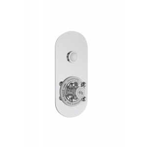 Traditional Push Button Shower Valve with 1 Outlet