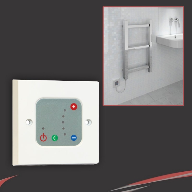 White Thermostatic Wall Controller