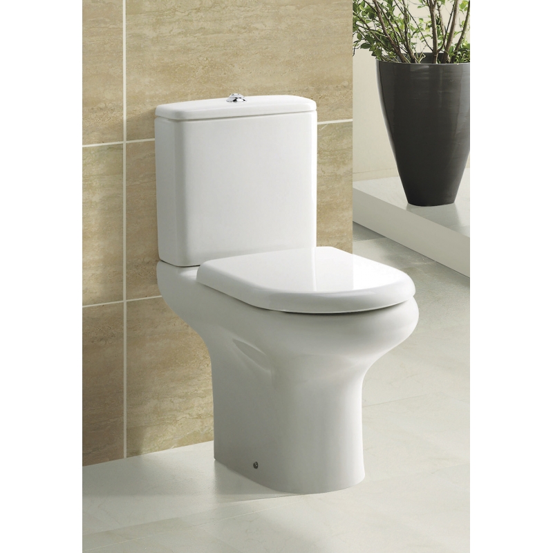 "Compact" 360mm(w) x 765mm(h) Close Coupled Toilet - Insitu