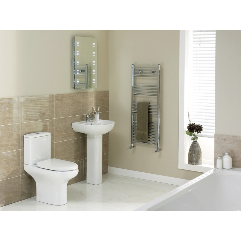 "Compact" 360mm(w) x 765mm(h) Close Coupled Toilet - Insitu