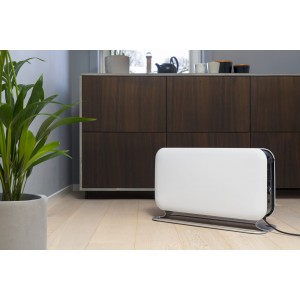 2000W "Mill" Designer Electric Free Standing Horizontal Convector Heater - 620mm(w) x 390mm(h)