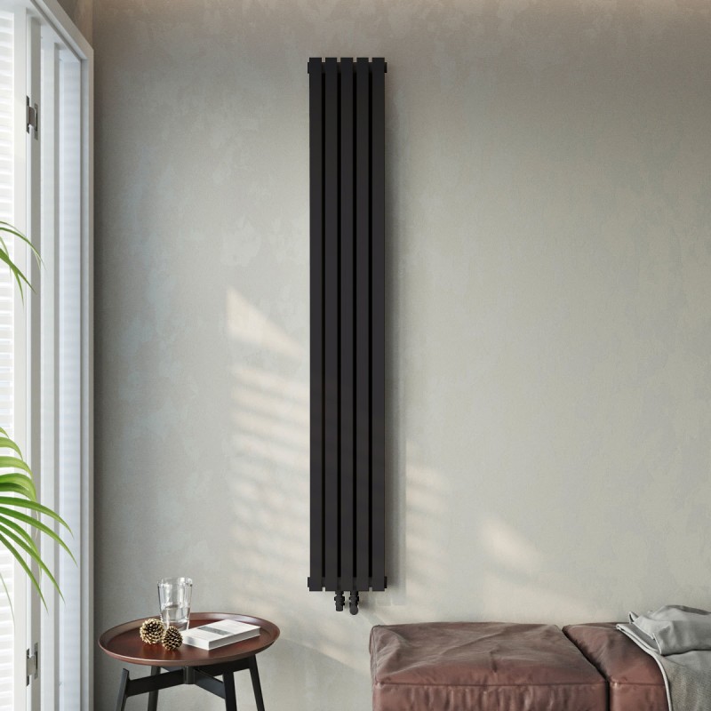 Linear Black Black Radiator - Insitu