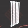 440mm (w) x 850mm (h) Corwen White Flat Panel Vertical Radiator