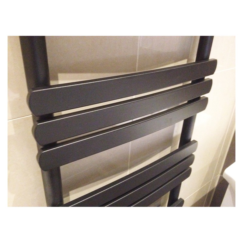 500mm (w) x 1200mm (h) Castell Chrome Heated Towel Rail