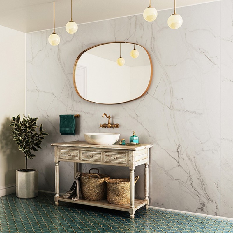 Ocean Marble - Showerwall Panels - Insitu