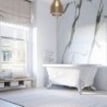 Bianco Marble - Showerwall Panels - Insitu