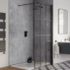 Cracked Grey - Showerwall Panels - Insitu