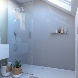 White Sparkle - Showerwall Panels