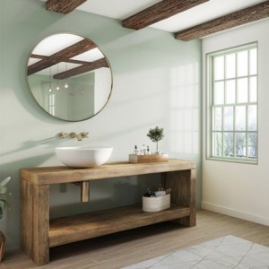 Sage Solid Colour Acrylic - Showerwall Panels