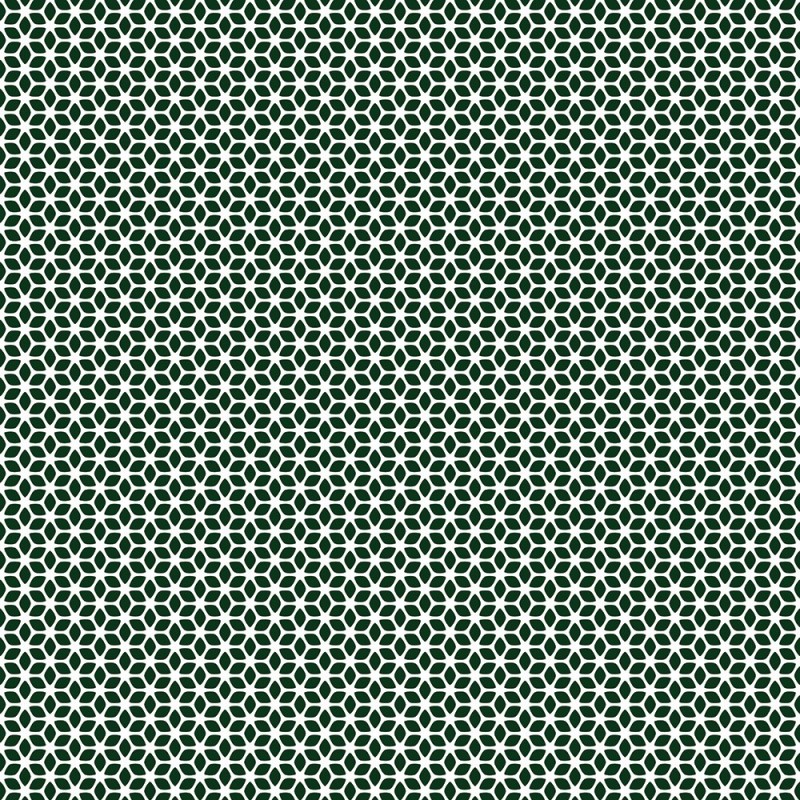 Emerald Retro Patterned Acrylic - Showerwall Panel - Swatch
