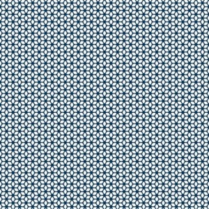 Sapphire Retro Patterned Acrylic - Showerwall Panel - Swatch