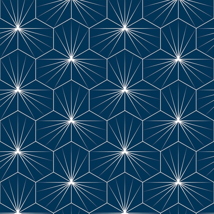 Sapphire Starlight Patterned Acrylic - Showerwall Panel - Swatch