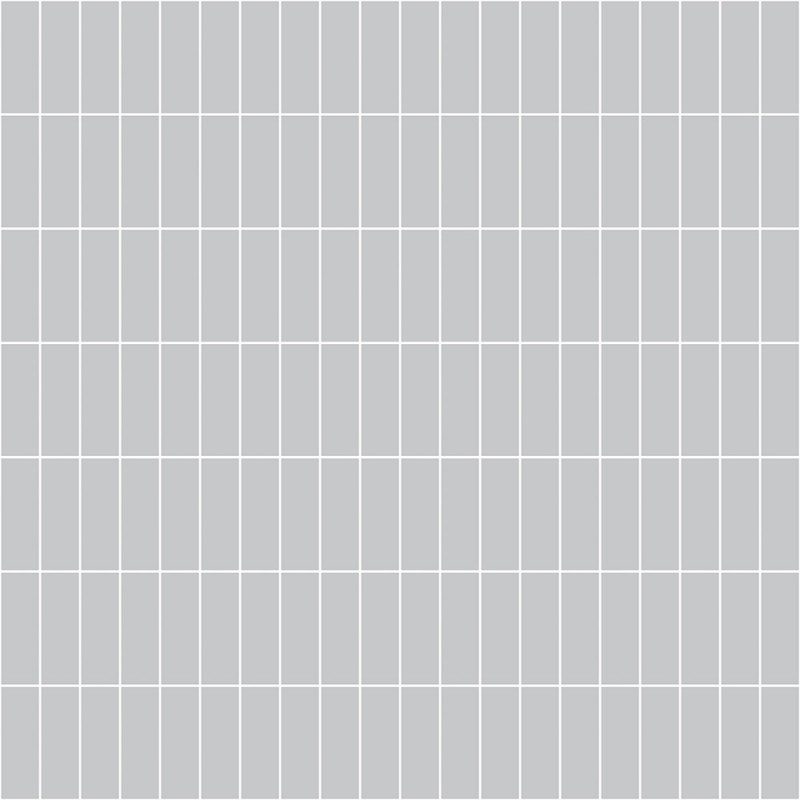 Grey Vertical Tile Patterned Acrylic - Showerwall Panel - Swatch