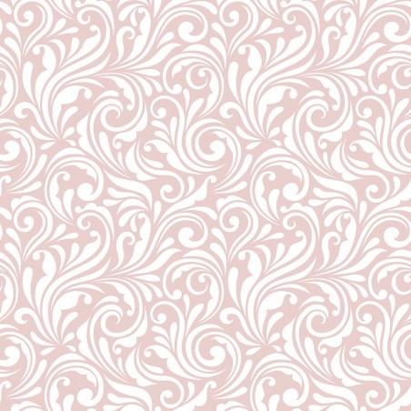 Blush Victorian Floral Print Acrylic - Showerwall Panel - Swatch