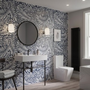 Sapphire Fern Acrylic - Showerwall Panel