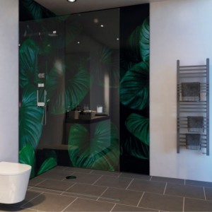 Wax Leaf Acrylic - Showerwall Panel