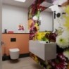 Flower Wall Acrylic - Showerwall Panel - Insitu