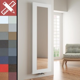 Carisa Quadro Aluminium Designer Mirror Radiators (2 Sizes)