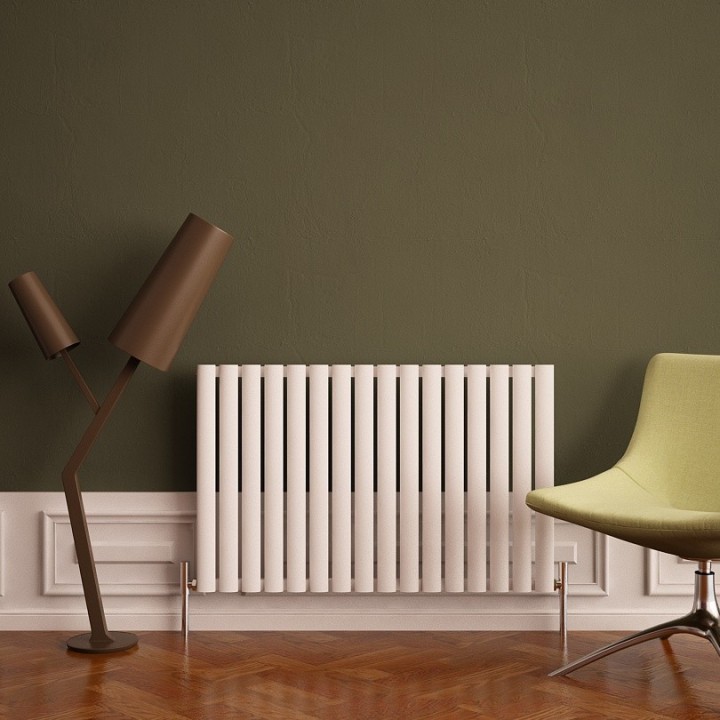 Carisa Tallis Aluminium Vertical & Horizontal Designer Radiators White Horizontal