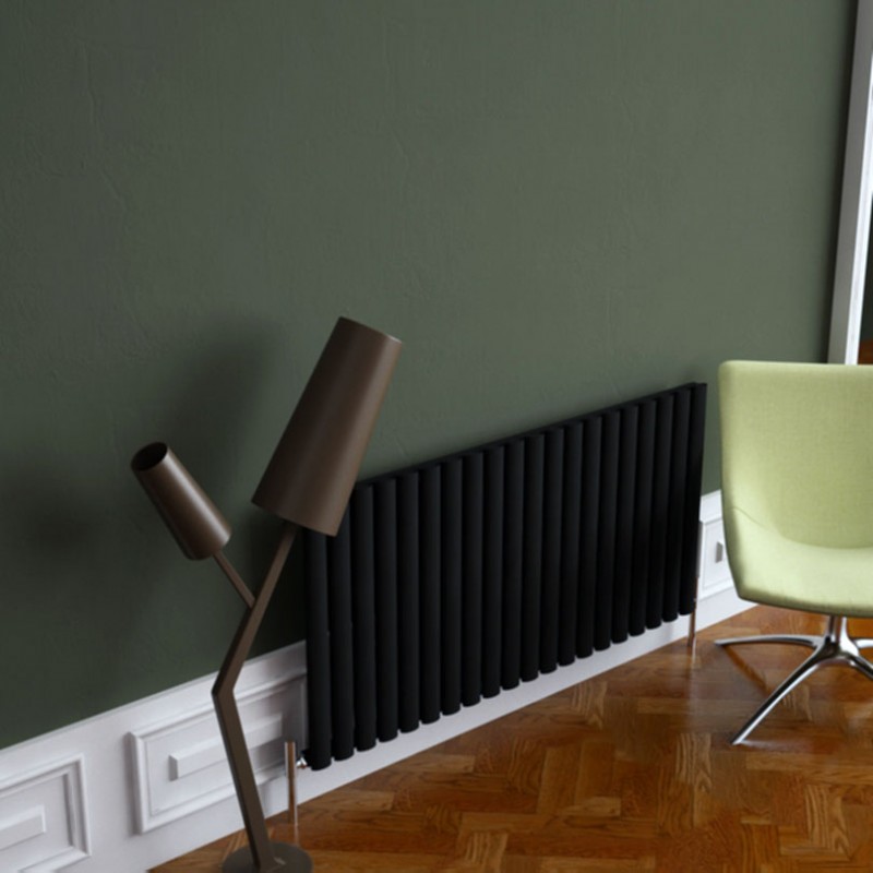 Carisa Tallis Aluminium Vertical & Horizontal Designer Radiators Black