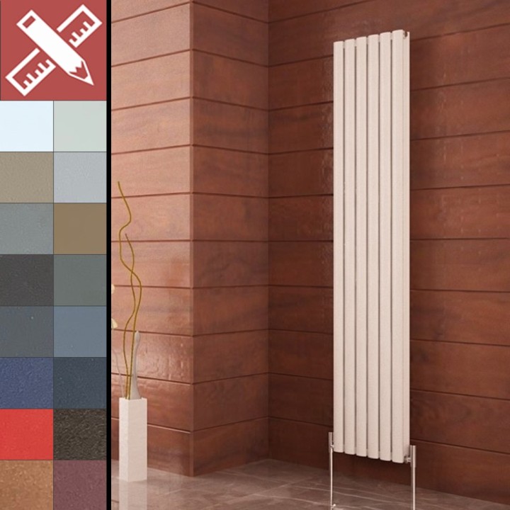 Carisa Tallis Double Aluminium Vertical & Horizontal Designer Radiators